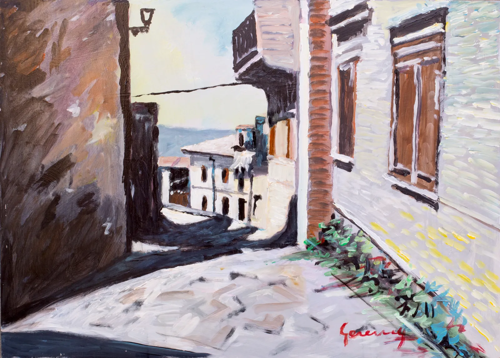 Aldo Geremicca, Vicolo verso il mare