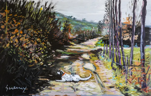 Aldo Geremicca, Il cane sulla strada bianca
