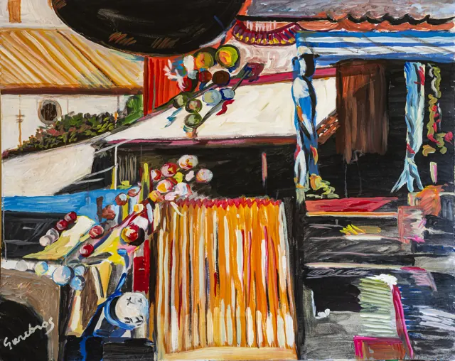 Aldo Geremicca, Bottega colorata