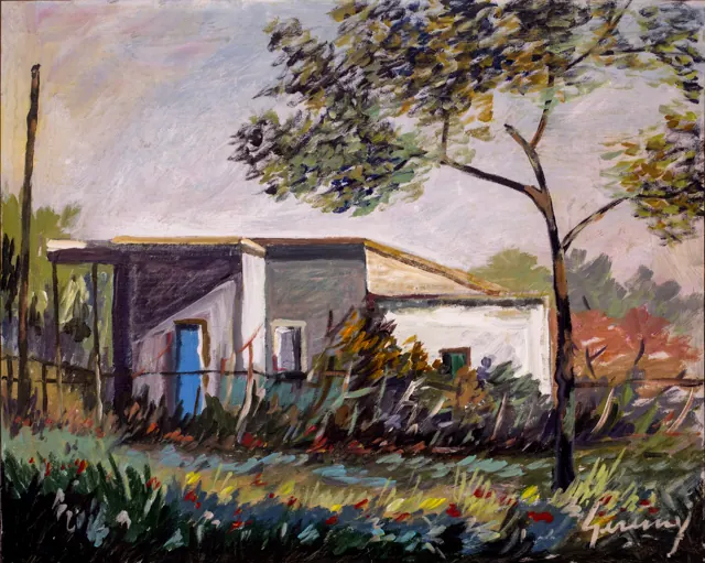 Aldo Geremicca, Casa bianca tra gli alberi